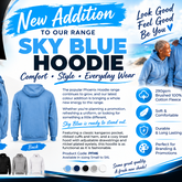 Sky Blue Hoodie - Silvermoon Promotional Products - Xplorio™ Kleinmond