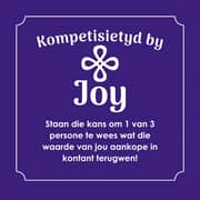Win Back the Full Value of Your JOY Purchase!