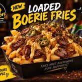 HappyBoerie Loaded Fries - The Happy Lemon SA - Xplorio™ Hermanus