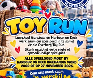 Ondersteun die Overberg Toy Run!