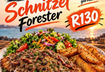 Steak Schnitzel Forester for R130