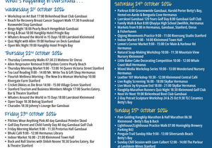 Overstrand Tourism Diary: 21 - 25 Oct 2026