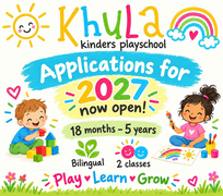 Come Play, Learn and Grow with Khula Kinders in 2027! 