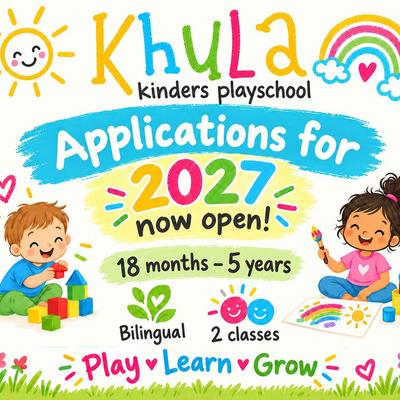 Come Play, Learn and Grow with Khula Kinders in 2027! 