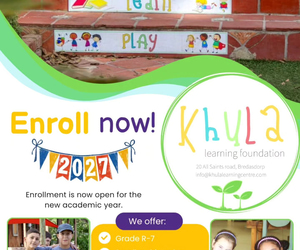 Enrolments for 2027 are now open at Khula Learning Centre!