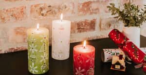 Get Your Shelves Ready for Christmas with Kapula Candles!