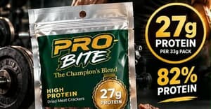 Meet Pro Bite - High-Protein Dried Meat Crackers