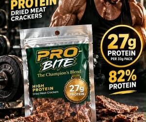 Meet Pro Bite - High-Protein Dried Meat Crackers