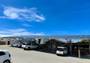Solar Installation at Fish ’n More in Struisbaai