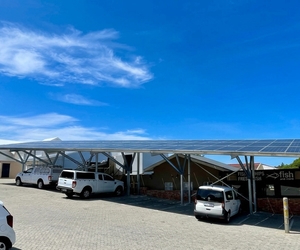 Solar Installation at Fish ’n More in Struisbaai