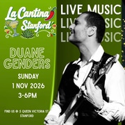 1 Nov 2026: Duane Genders