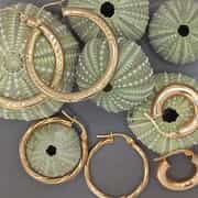 Yellow Gold Hoop Earrings