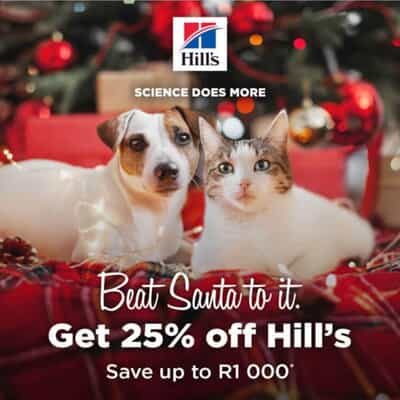 Save 25% on Hill’s Dog and Cat Food