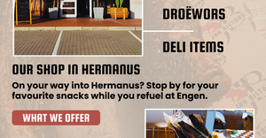 HERMANUS, YOUR BILTONG STOP AWAITS.