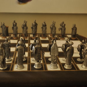 Chess Sets depicting Historical Battles from Napier All Sorts