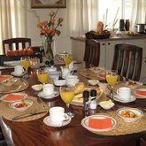 Full spread Breakfast at Nell's