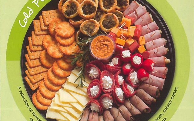 Private Charters recieve some complimentry platters.