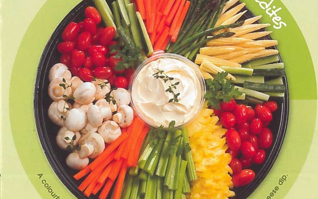 A Selection of platters are also available