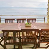 Breakfast on balcony