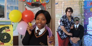 On our 6 th birthday classes were decorated by learners with the help of their parents. The winner class was 11A of Ms Annika Meiring, 2nd was 10 A , class of  Ms Julia Wilson and 3rd was  8A class of Mr Mervin Hess