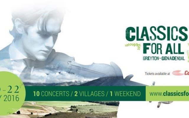 Greyton Genadendal Classics for All Festival (20-22 May 2016)