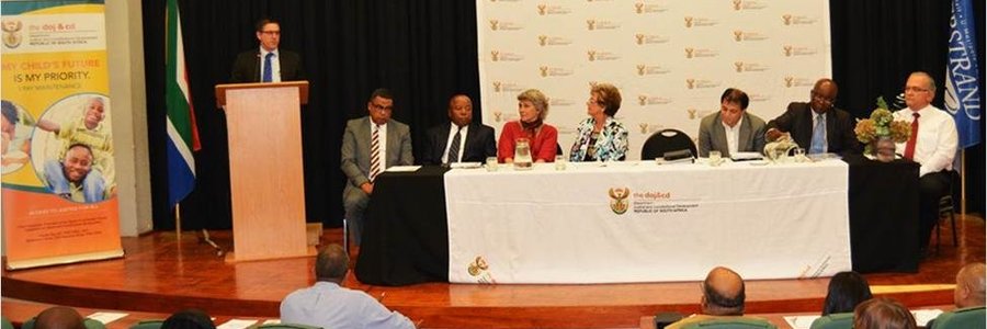 Western Cape Deputy Minister of Justice and Constitutional Development, Mr John Jeffery was pictured delivering a keynote address to a rapt audience at a recent ceremony held at the Overstrand Municipality to mark the official opening of the Hermanus Additional Court.