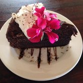 Chocolate Cake at Coffee on the Rocks