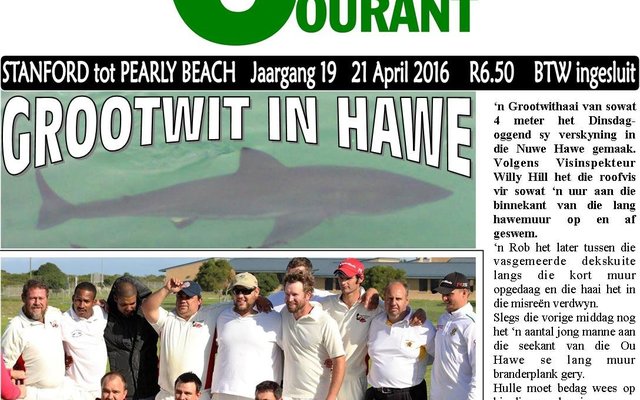 Gansbaai_Courant_21_April_2016_Voorblad_1
