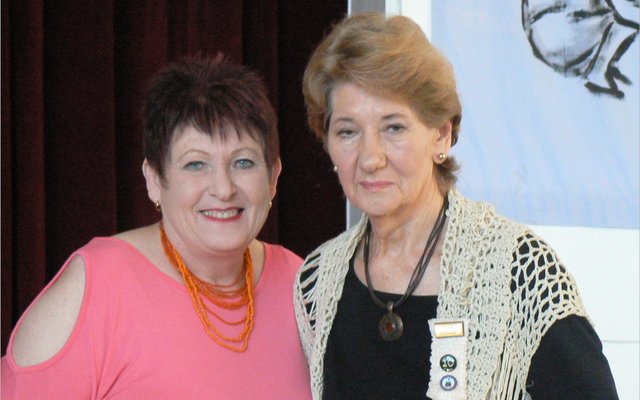 Ina Geldenhuys en Alida Stander