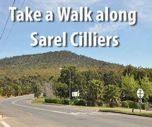 Take a walk along Sarel Cilliers