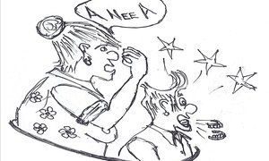 ‘n Harde les om te leer