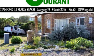Bakkie rol deur tuin