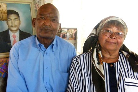 Wyle George Johannes Brett en sy eggenote, Regina  