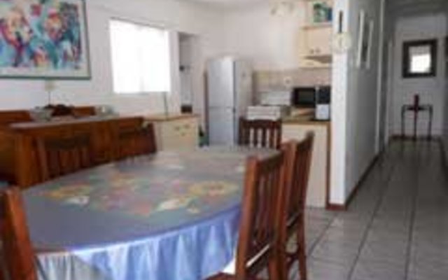 Dining room and kitchen