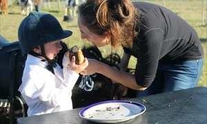 Tweejarige jongste deelnemer