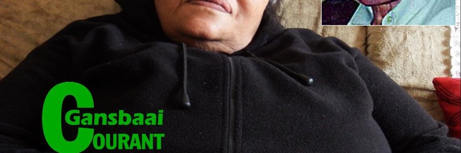 Maria Smith van Viooltjiestraat in Blompark ná die afsterwe van haar eggenoot, Willem Smith (inlasfoto) wat in Hoofstraat, Gansbaai deur ‘n voertuig raakgery is.