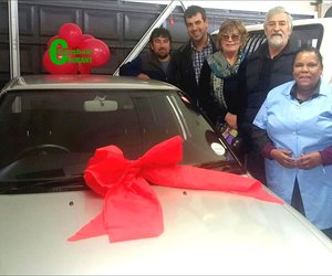 Groot geluk tref Sophie op 60