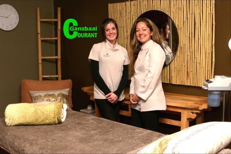 During a missionary trip to China, Diana Huyser fell in love with the country and its people.  She always wanted to create that peaceful, relaxing ambiance that she experienced. Her inspiration for her new venture, Tranquility Wellness Spa, came from just that.  Diana (right) appears with Nadeá Crause, Tranquility’s beauty specialist. 