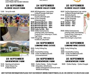 Funky Fynbos Festival Programme
