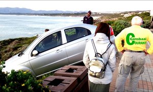 Motor hittete in see