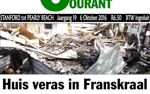 Gansbaai_Courant_6_Oktober_2016_Voorblad