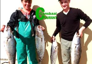 Vissers glimlag oor goeie vangste