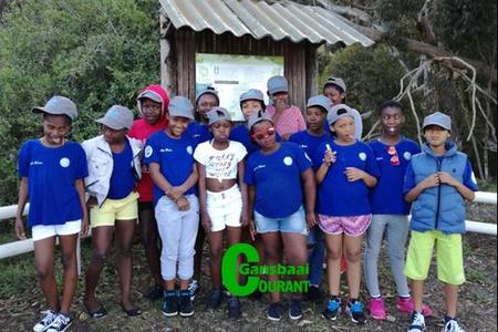 Learners from Masakhane Primary School during the first ever DEEP camp as arranged by Pinkey Ngewu.