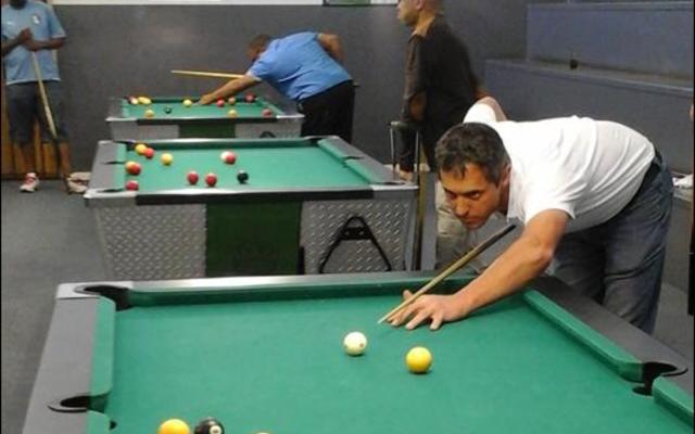 Pictured at the 2016 Better Together Games is Johan Venter who was crowned champion of the Pool Table event.