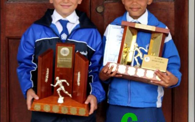 Junior Sportman en –vrou vir 2016: Stefan Stieger en Joy Hans.
