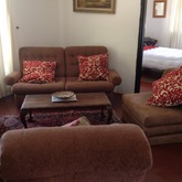 Top Cottage living room - Swaynekloof Farm - Xplorio™ Botrivier