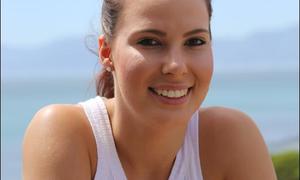 Die wêreld aan haar voete