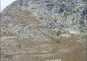 Gansbaai-berg verwelkom ons gaste