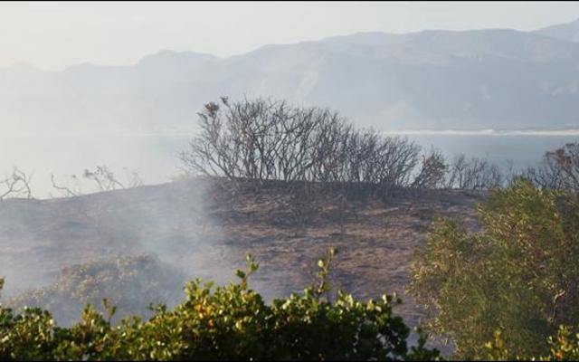 ‘n Veldbrand wat langs die R43 aan Grootbos se kant uitgebreek het, is onverwags deur sterk wind oor die pad in De Kelders se rigting gewaai. Gansbaai Brandweer, ‘n vliegtuig en ‘n helikopter was vinnig op die toneel en kon met uitstekende werk daarin slaag om die brand te blus voordat dit té naby aan De Kelders kon kom. Die vermoede bestaan dat die brand moontlik begin is deur ‘n bakkie wat ‘n wiel verloor het.