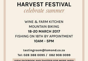 Lomond Wine Estate Harvest Festival